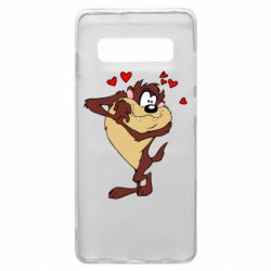Чохол для Samsung S10+ Taz in love - PrintSalon