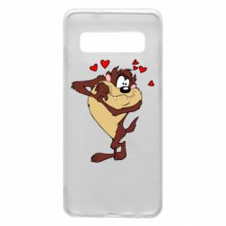 Чохол для Samsung S10 Taz in love - PrintSalon