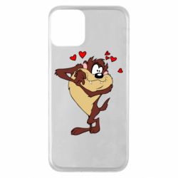 Чохол для iPhone 11 Taz in love - PrintSalon