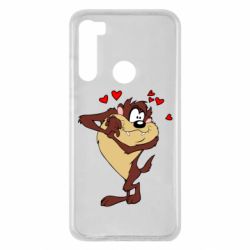 Чохол для Xiaomi Redmi Note 8 Taz in love - PrintSalon