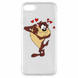 Чохол для iPhone SE 2020 Taz in love - PrintSalon