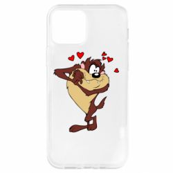 Чохол для iPhone 12 Pro Taz in love - PrintSalon