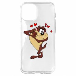 Чохол для iPhone 12 mini Taz in love - PrintSalon