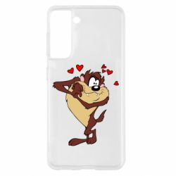 Чохол для Samsung S21 Taz in love - PrintSalon