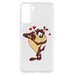 Чохол для Samsung S21+ Taz in love - PrintSalon