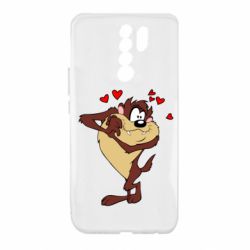 Чохол для Xiaomi Redmi 9 Taz in love - PrintSalon