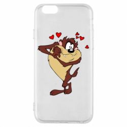 Чохол для iPhone 6/6S Taz in love - PrintSalon