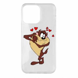 Чохол для iPhone 14 Pro Max Taz in love - PrintSalon
