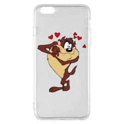 Чехол для iPhone 6 Plus/6S Plus Taz in love