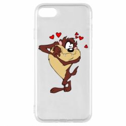 Чохол для iPhone 8 Taz in love - PrintSalon