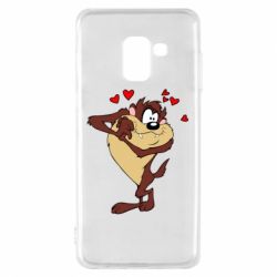 Чохол для Samsung A8 2018 Taz in love - PrintSalon