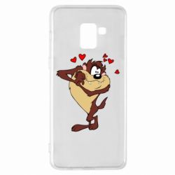 Чохол для Samsung A8+ 2018 Taz in love - PrintSalon