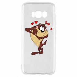 Чохол для Samsung S8 Taz in love - PrintSalon