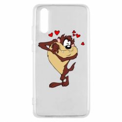 Чохол для Huawei P20 Taz in love - PrintSalon