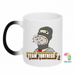 Чашка-хамелеон Team Fortress 2 Art - PrintSalon