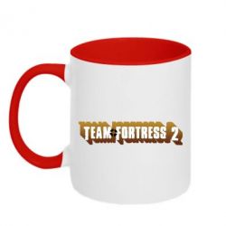 Чашка двокольорова Team Fortress 2 logo - PrintSalon
