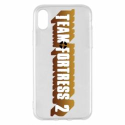 Чохол для iPhone X/Xs Team Fortress 2 logo - PrintSalon
