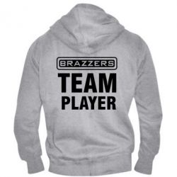 Мужское худи на молнии Team Player - PrintSalon