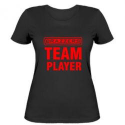 Женская футболка Team Player - PrintSalon