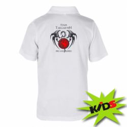 Детское поло Team Targaryen - PrintSalon