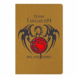 Блокнот с принто Team Targaryen - PrintSalon