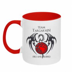 Чашка двухцветная 320ml Team Targaryen - PrintSalon