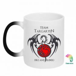 Чашка-хамелеон Team Targaryen - PrintSalon