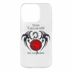 Чехол для iPhone 14 Pro Team Targaryen - PrintSalon
