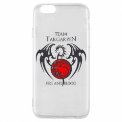 Чехол для iPhone 6/6S Team Targaryen - PrintSalon