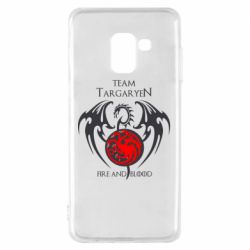 Чехол для Samsung A8 2018 Team Targaryen - PrintSalon