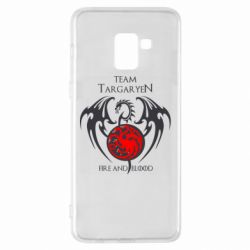 Чехол для Samsung A8+ 2018 Team Targaryen - PrintSalon