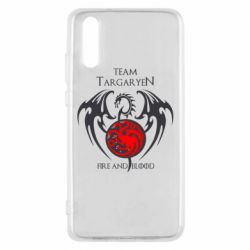 Чехол для Huawei P20 Team Targaryen - PrintSalon