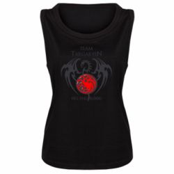 Женская майка Team Targaryen - PrintSalon