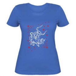 Женская футболка Телец - PrintSalon