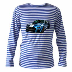 Тельняшка с длинным рукавом 2020 Ford Mustang Shelby GT500 - PrintSalon