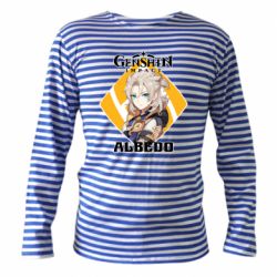 Тільник з довгим рукавом Albedo Genshin Impact - PrintSalon
