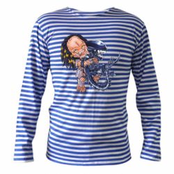 Тельняшка с длинным рукавом Alien vs Predator - PrintSalon