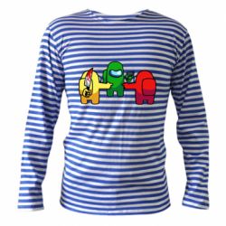 Тельняшка с длинным рукавом Among Us - His Faut - PrintSalon