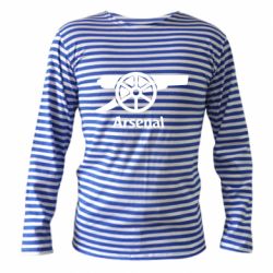 Тельняшка с длинным рукавом Arsenal simple logo - PrintSalon