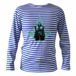 Тельняшка с длинным рукавом Assassin's Creed Valhalla Art - PrintSalon