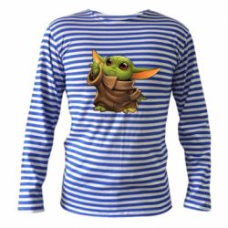 Тільник з довгим рукавом Baby Yoda Force - PrintSalon