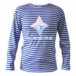 Тельняшка с длинным рукавом Best present for me - PrintSalon