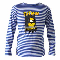 Тельняшка с длинным рукавом Бэтмин Миньон - PrintSalon