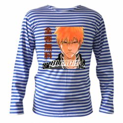 Тельняшка с длинным рукавом Bleach Ichigo Art - PrintSalon