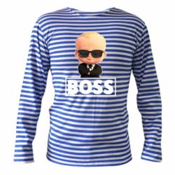 Тельняшка с длинным рукавом Boss Baby - PrintSalon