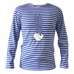 Тельняшка с длинным рукавом Bugs Bunny Meme Face - PrintSalon