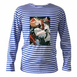 Тельняшка с длинным рукавом Чайльд - PrintSalon