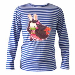 Тельняшка с длинным рукавом Chibi Bunny Kamado Nezuko - PrintSalon