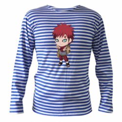 Тельняшка с длинным рукавом Chibi Gaara - PrintSalon