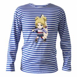 Тельняшка с длинным рукавом Chibi Nara Temari - PrintSalon